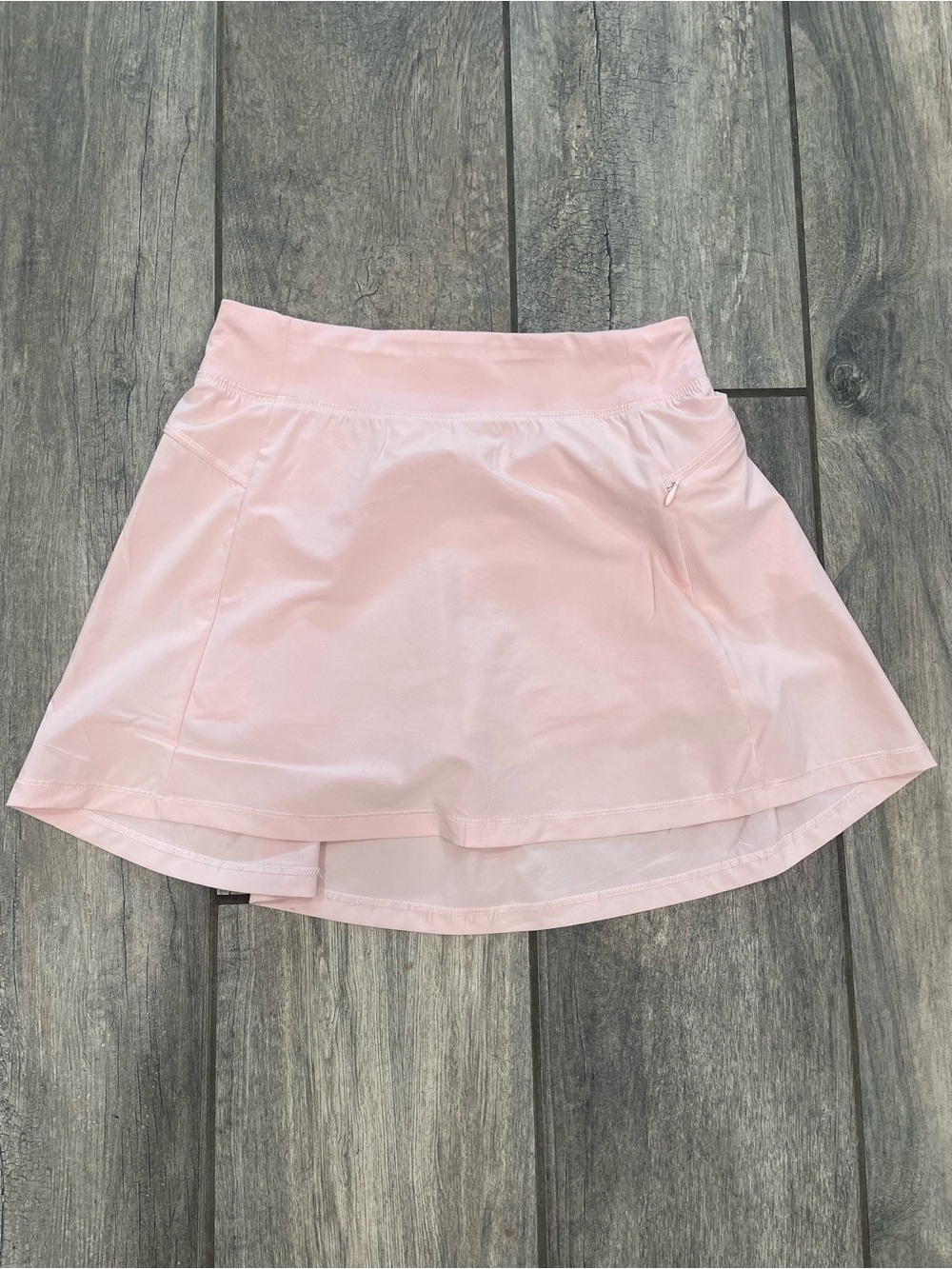 all in motion Light Pink High-Low Active Skort